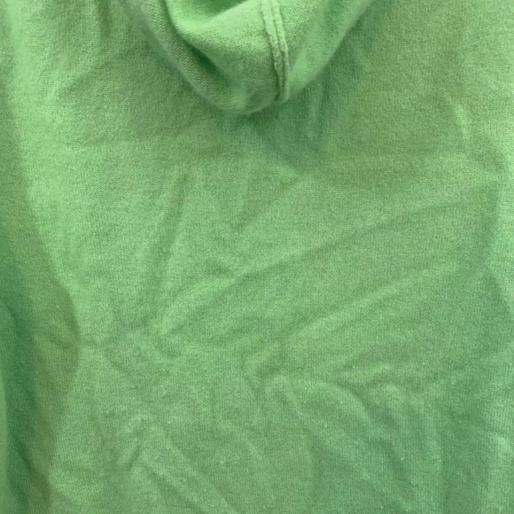 Grayson & Dunn Large Green 100% Cashmere Hooded - Picture 5 of 5